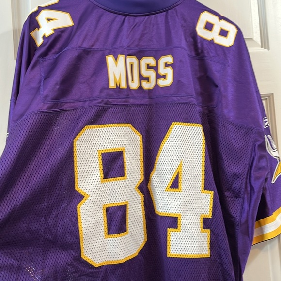 Reebok Vintage Randy Moss Minnesota Vikings Football Jersey - Size 2XL - Picture 2 of 10